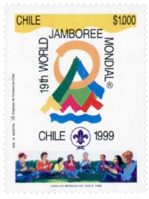 Serie Francisco Bilbao Sellos Postales De Chile Año 1998. 